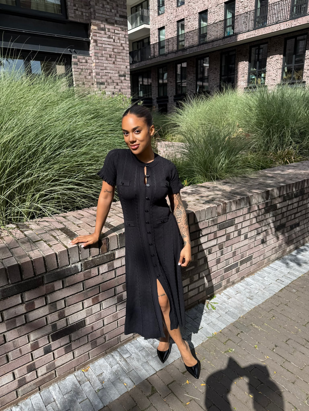 S Dress · Zwart