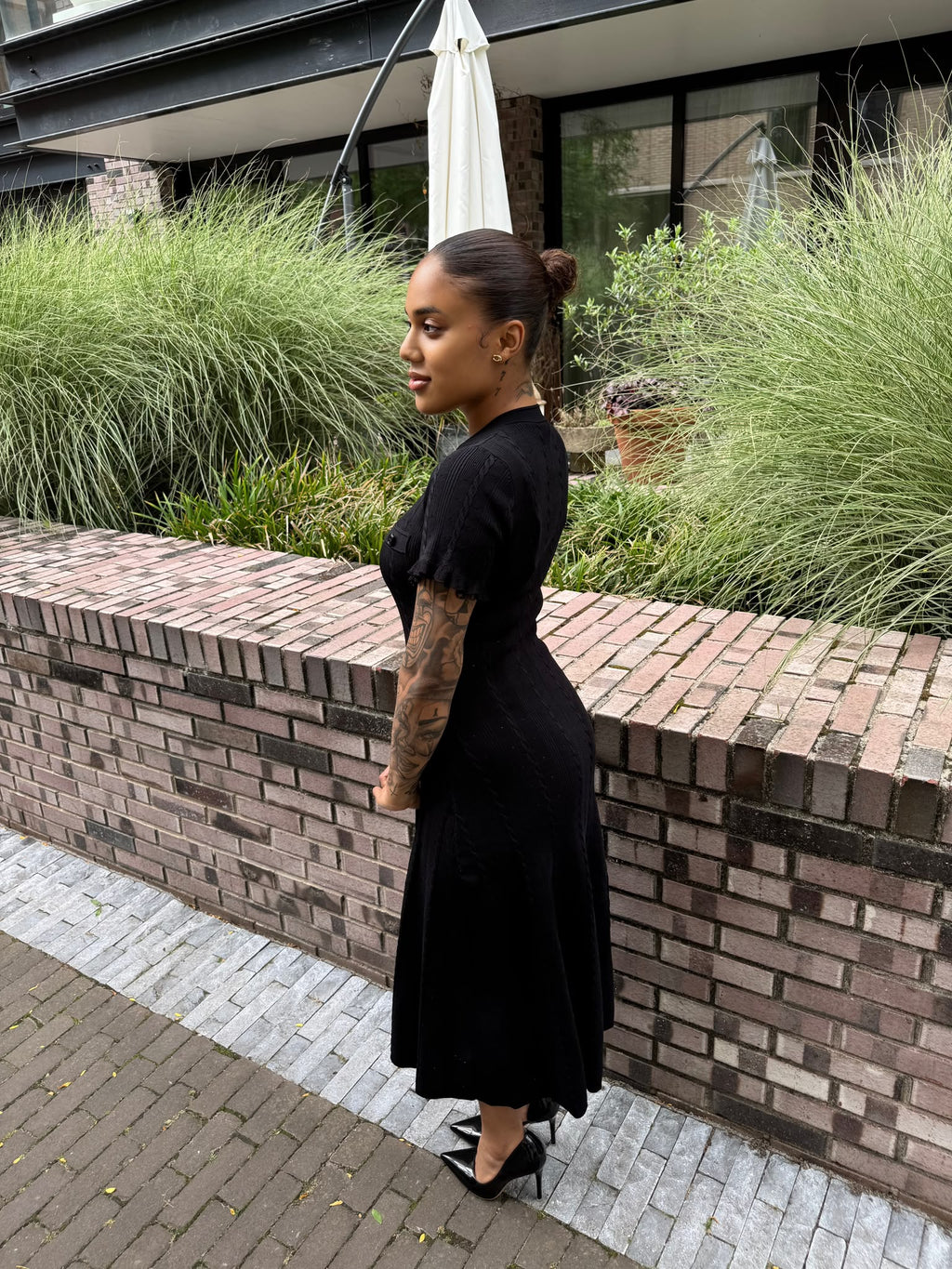 S Dress · Zwart
